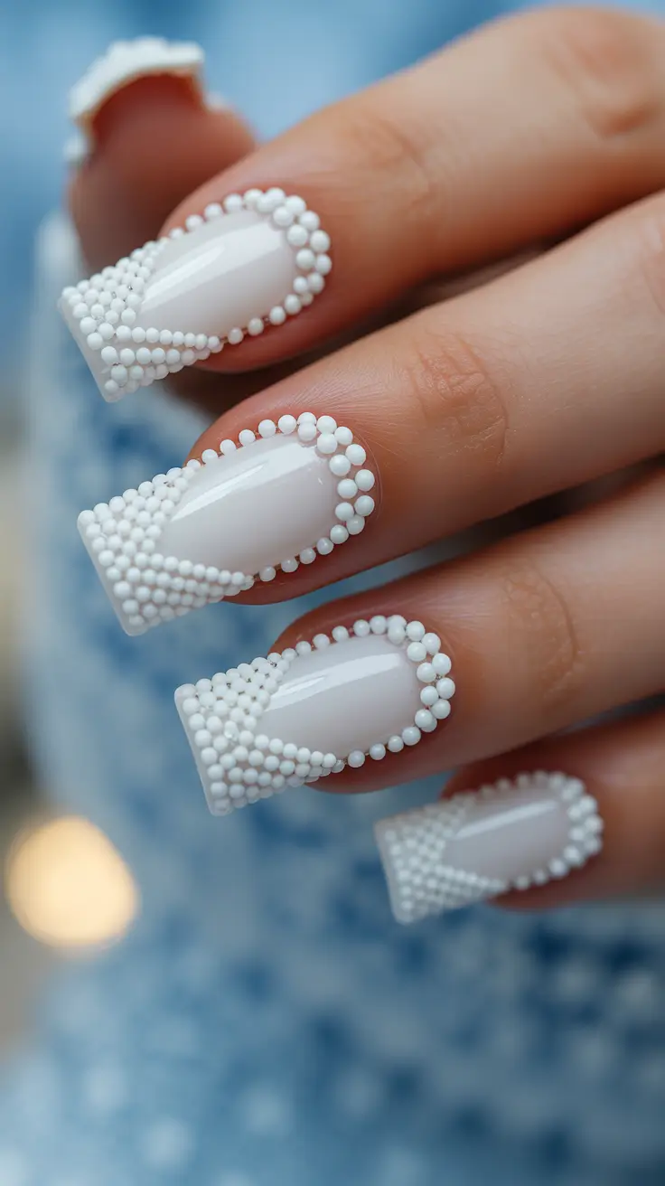 25 White Christmas Nails Ideas 2025: Elegant Winter Nail Designs to Shine This Holiday Season