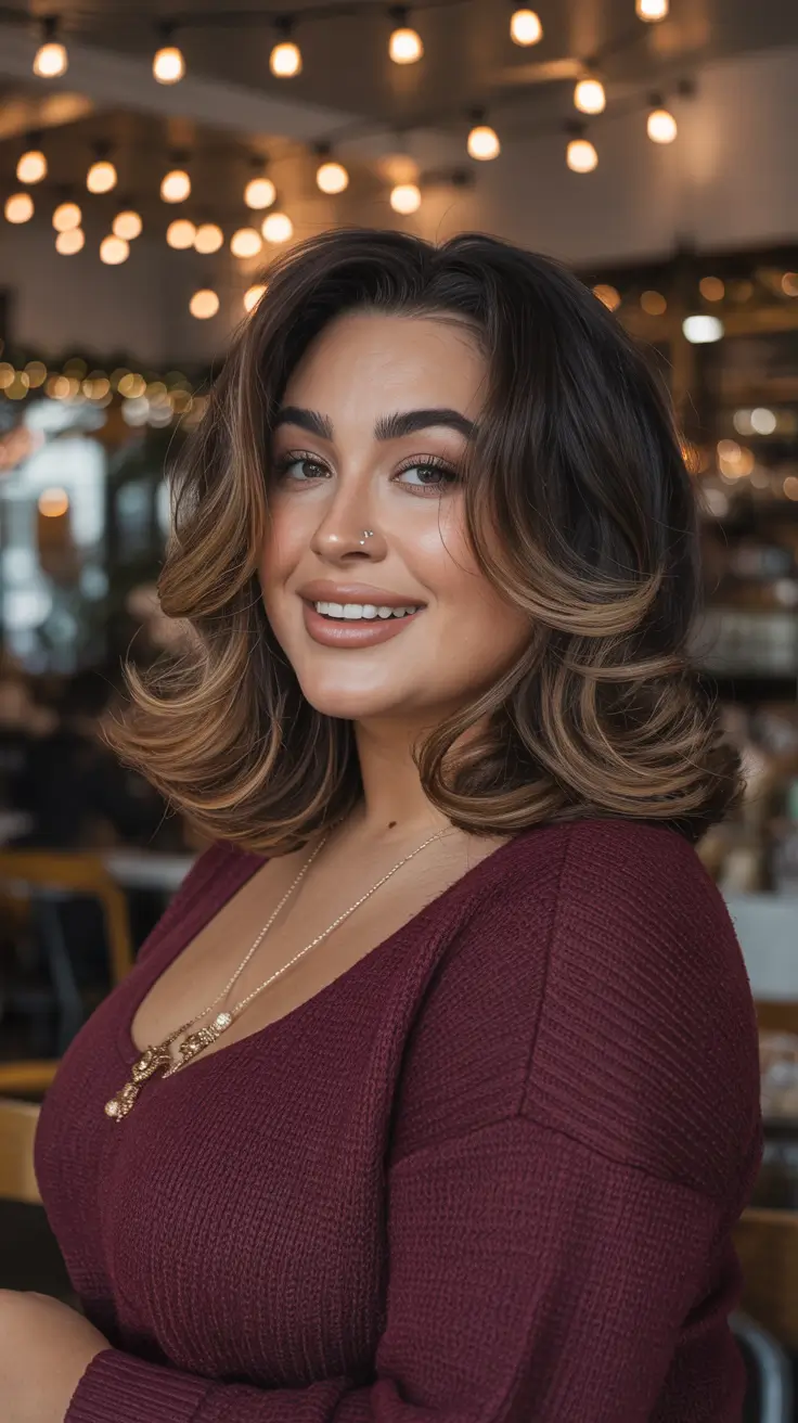 25 Plus Size Winter Haircuts for Women 2025 / 2026 That Redefine Seasonal Style