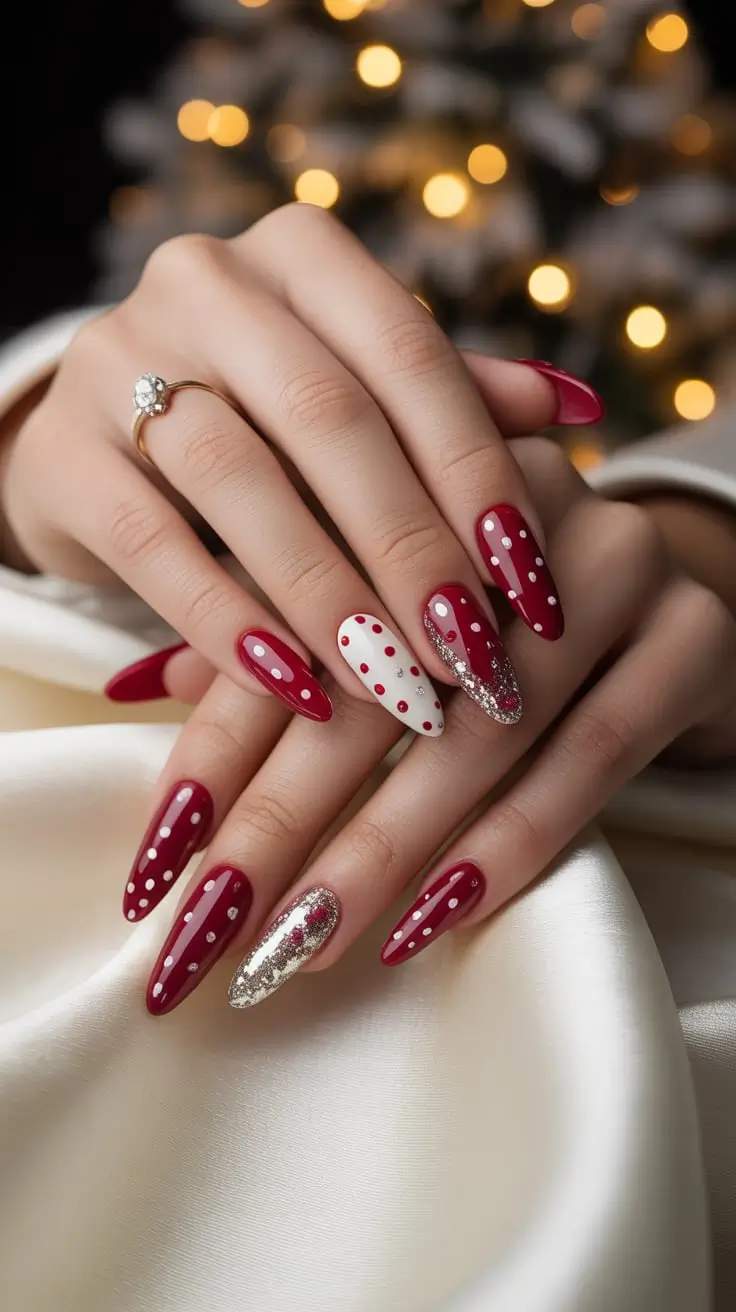 23 Red Winter Nails Ideas 2025–2026: Elegant, Festive & Timeless Manicure Trends