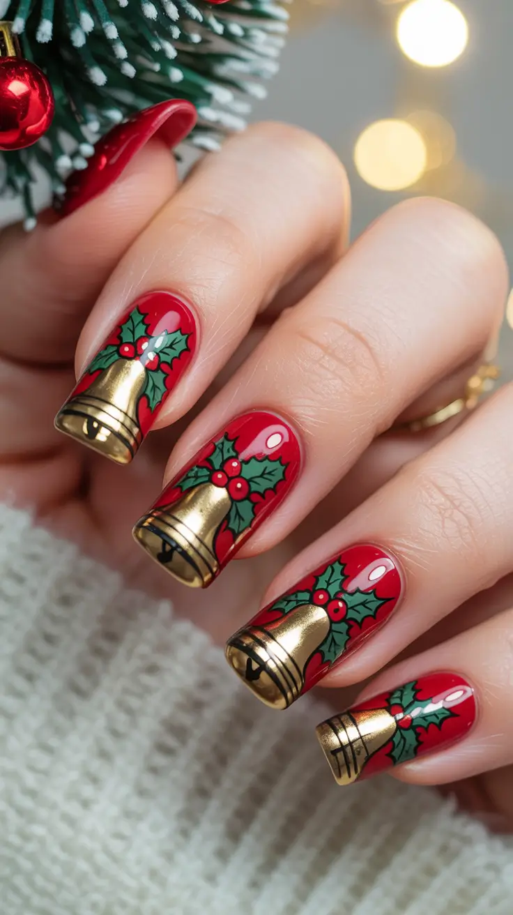 23 Christmas Nails Acrylic Ideas 2025 That Bring Festive Magic to Your Manicure