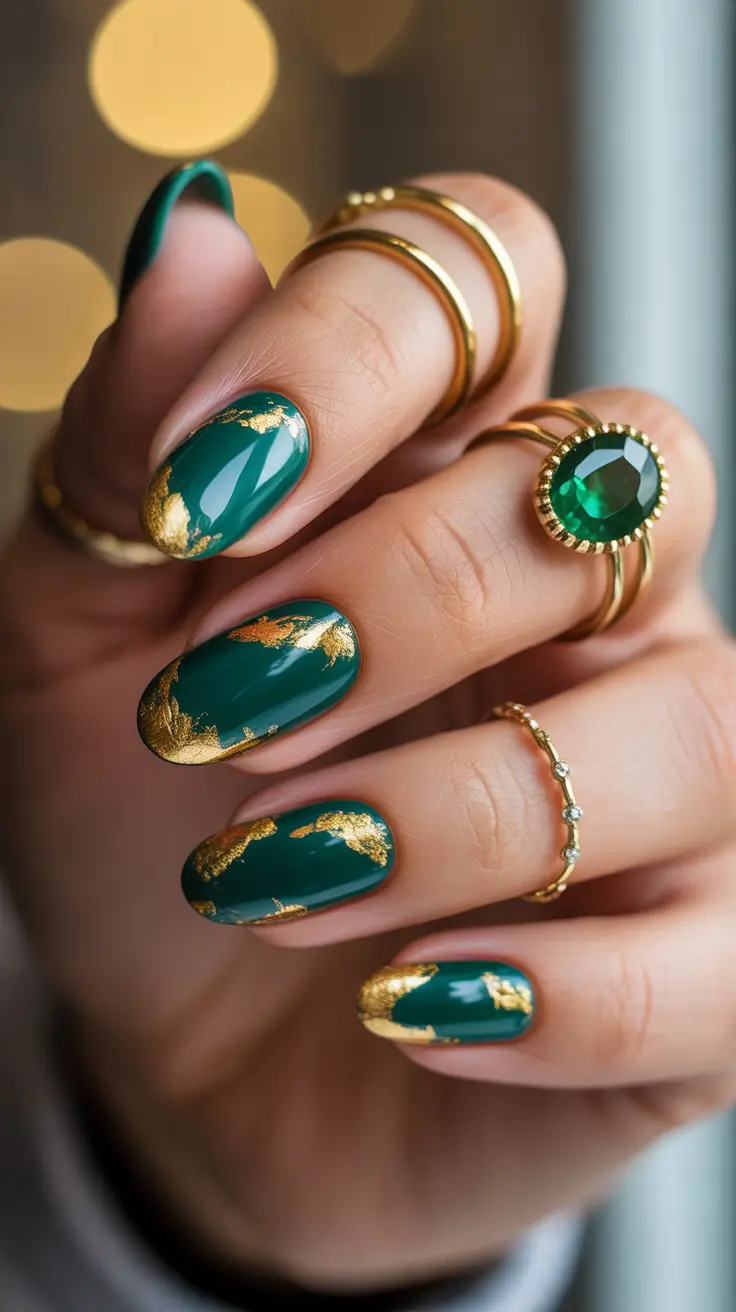 23 Green Christmas Nails Ideas 2025 to Inspire Your Festive Manicure Look