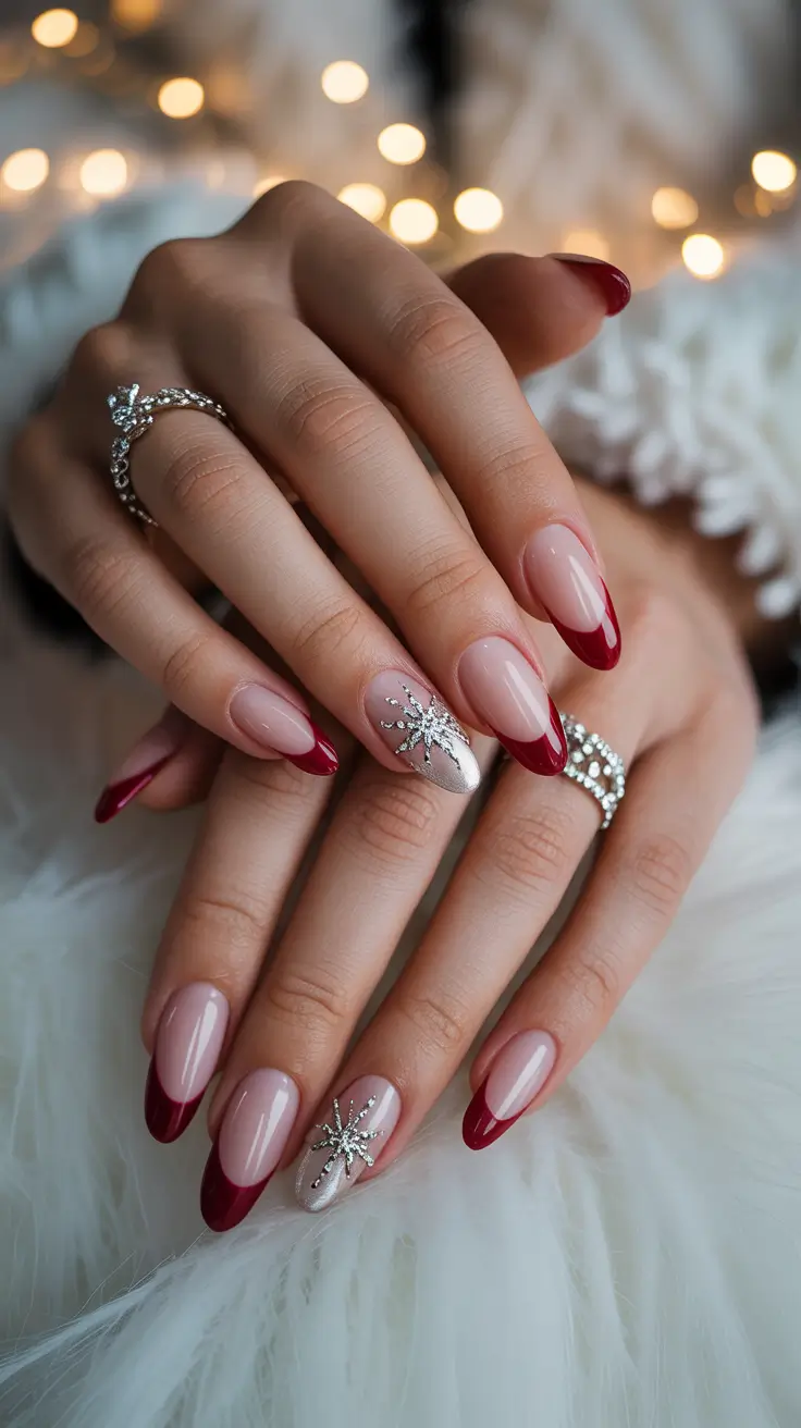 25 Winter French Tip Nails Ideas 2025–2026: Chic, Modern & Frost-Inspired Manicure Looks