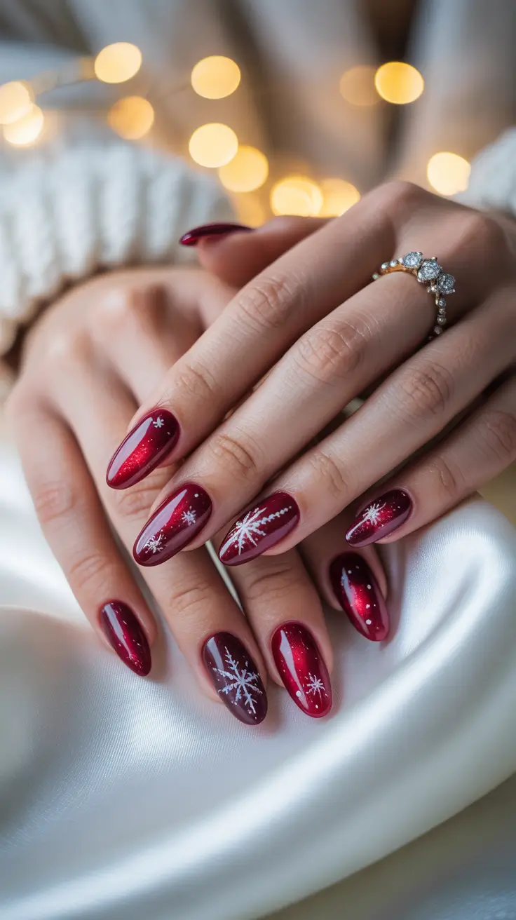 23 Red Winter Nails Ideas 2025–2026: Elegant, Festive & Timeless Manicure Trends