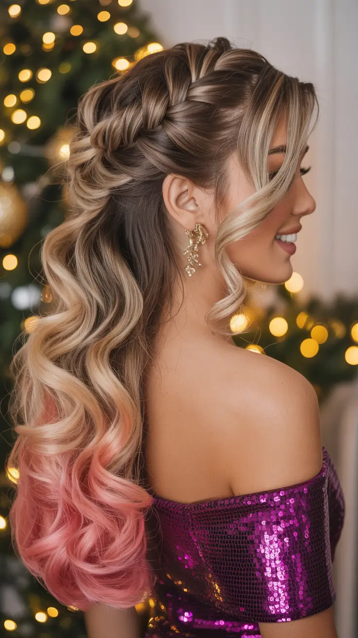 22 Christmas Party Hairstyles Ideas 2025 That Will Make You Shine All Night