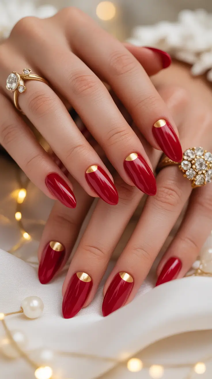 24 Red Christmas Nails Ideas 2025: Festive and Glamorous Holiday Manicures to Try This Season