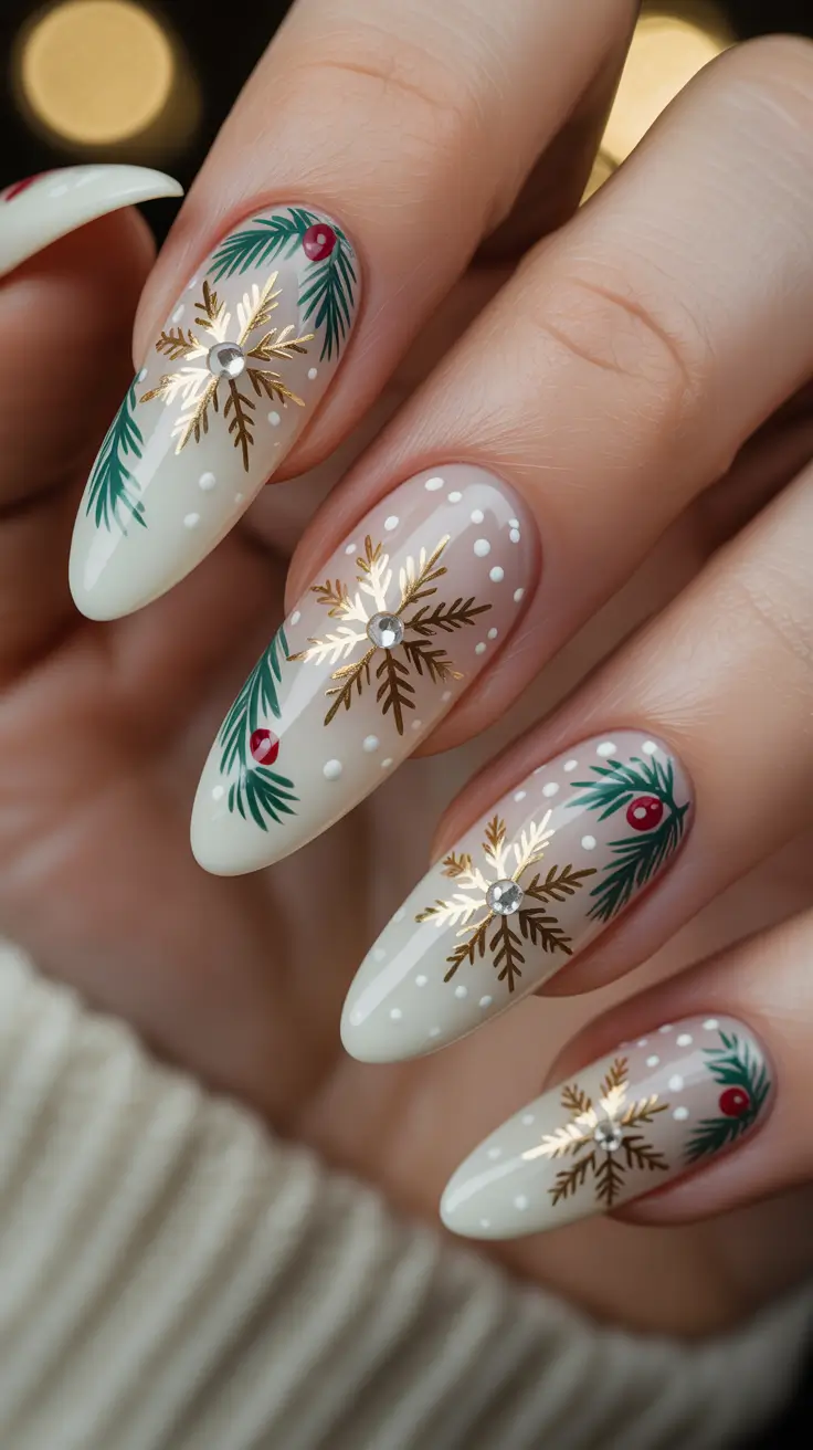 22 Christmas Nail Art Ideas 2025: Festive, Chic & Trendy Holiday Manicures