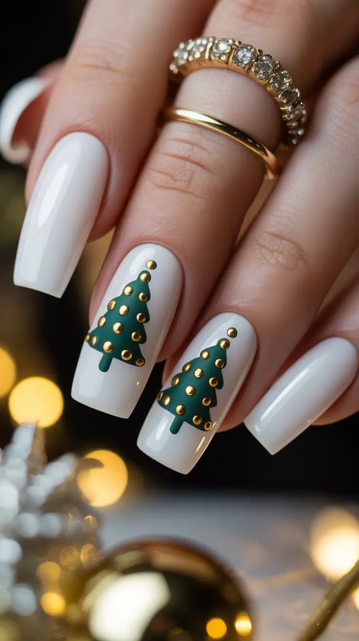 24 Christmas Tree Nails Ideas 2025: Festive, Chic & Totally Wearable Holiday Manicures