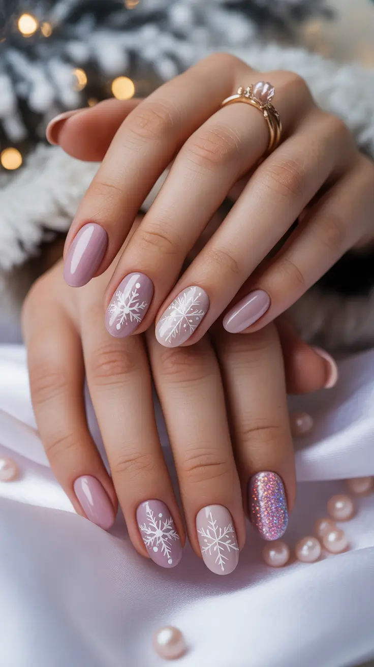 25 Pink Christmas Nails Ideas 2025: Festive, Chic & Totally On-Trend