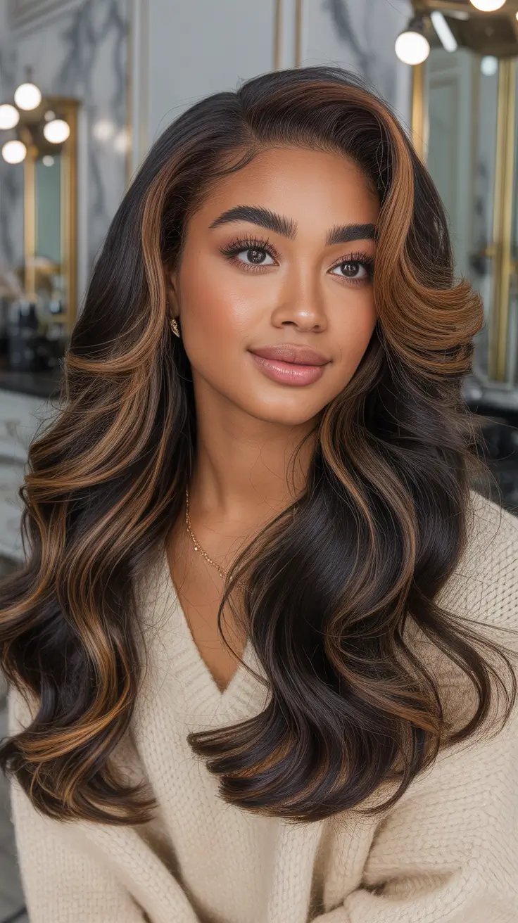 22 Best Hair Color for Dark Skin 2026: Fresh, Modern & Ultra-Flattering Shades