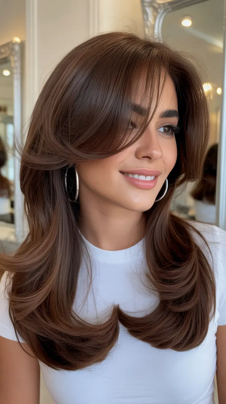 24 Chocolate Brown Hair Color 2026: Trendy Shades & Modern Brunette Ideas