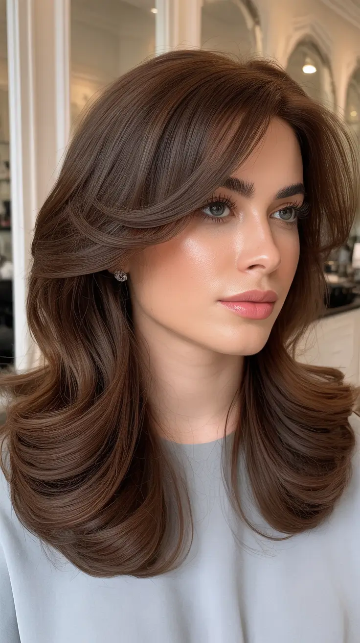 24 Chocolate Brown Hair Color 2026: Trendy Shades & Modern Brunette Ideas