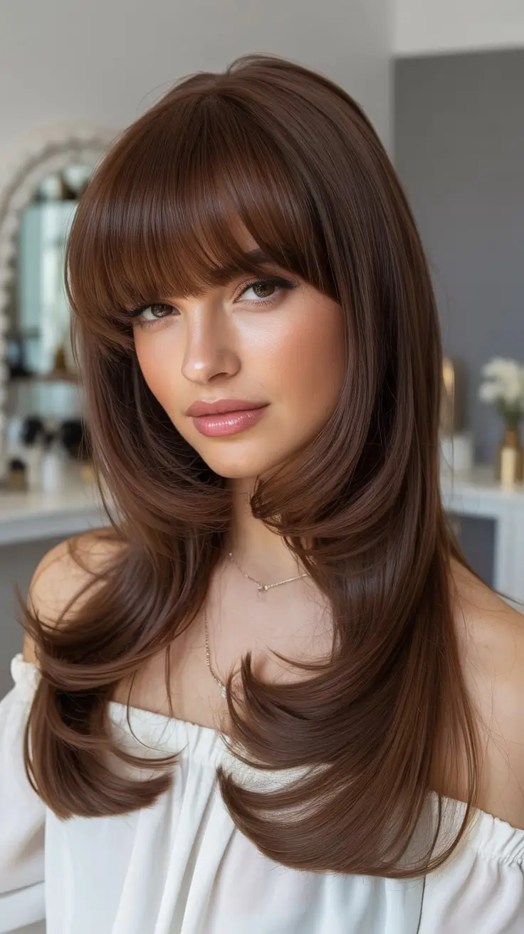 24 Chocolate Brown Hair Color 2026: Trendy Shades & Modern Brunette Ideas