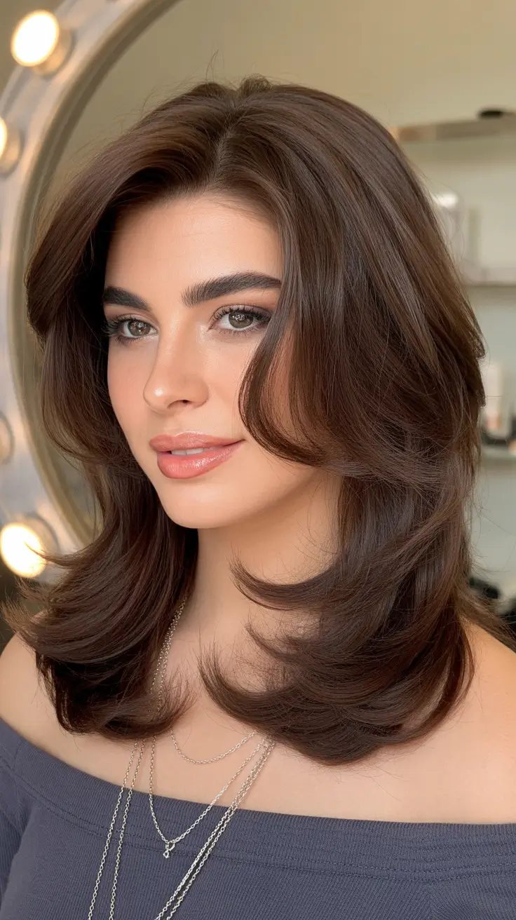 24 Chocolate Brown Hair Color 2026: Trendy Shades & Modern Brunette Ideas