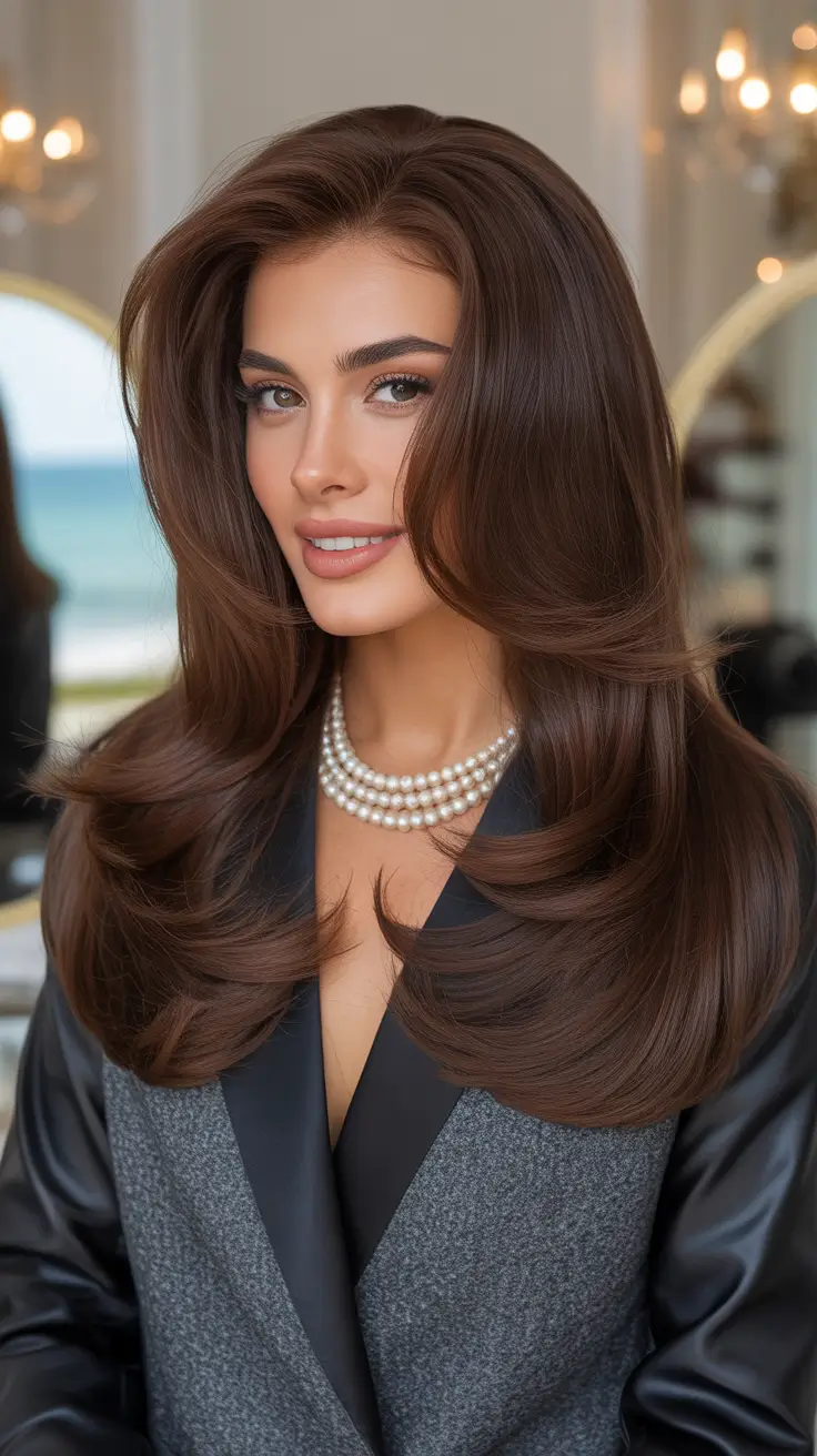 24 Chocolate Brown Hair Color 2026: Trendy Shades & Modern Brunette Ideas