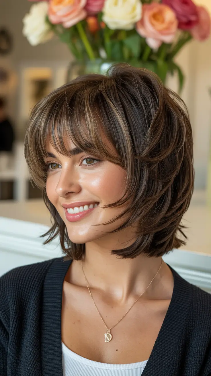24 Layered Haircuts With Bangs 2026: Fresh, Modern & Effortless Styles