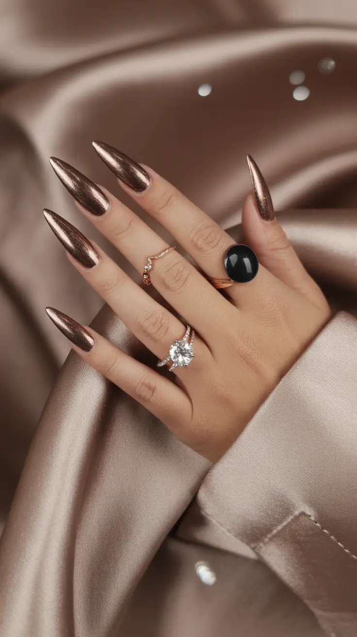 25 Stylish Stiletto Nails 2026 That Define the New Era of Manicure