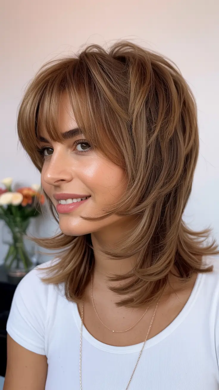 24 Layered Haircuts With Bangs 2026: Fresh, Modern & Effortless Styles