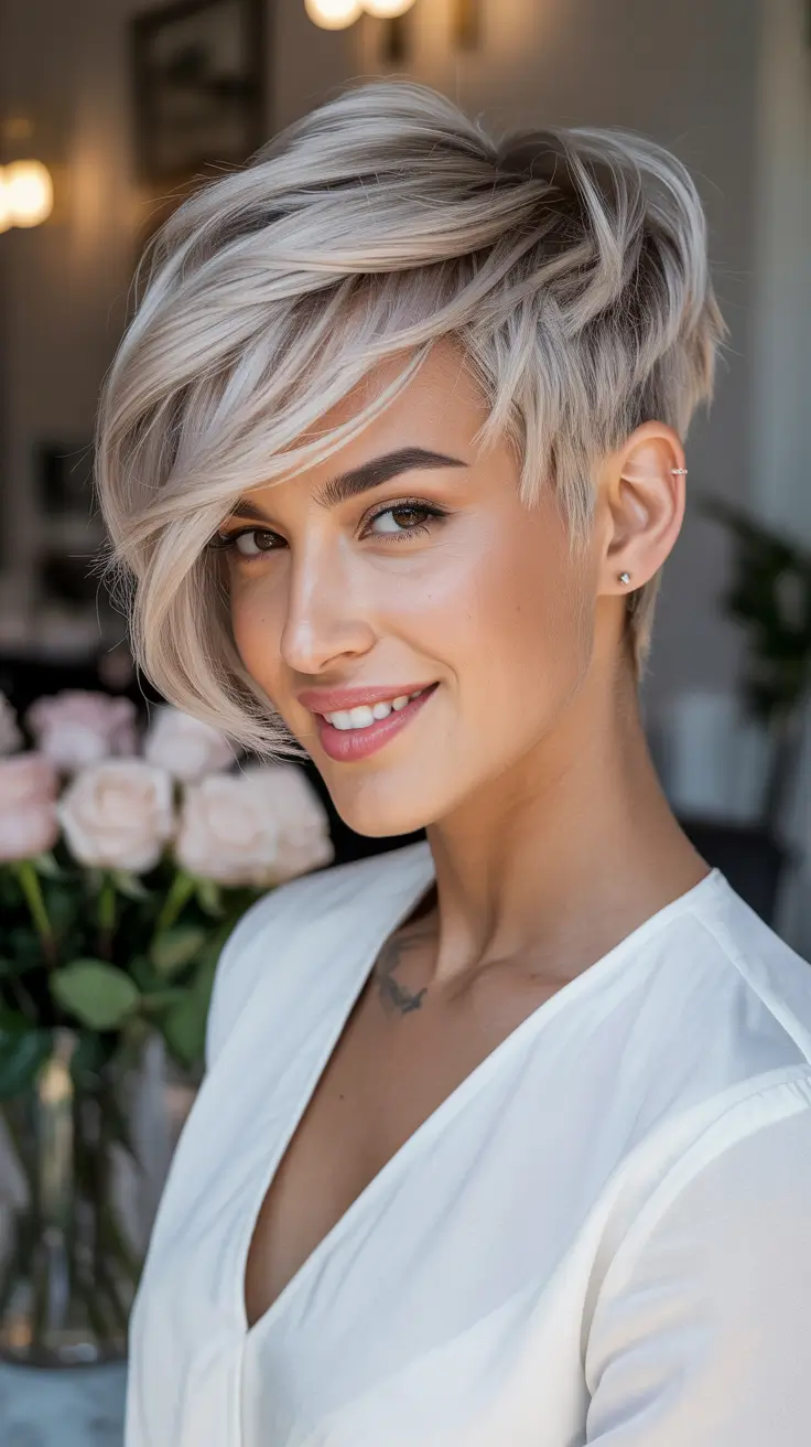 24 Short Asymmetrical Pixie Haircuts 2026: Fresh, Modern & Ultra-Chic Ideas