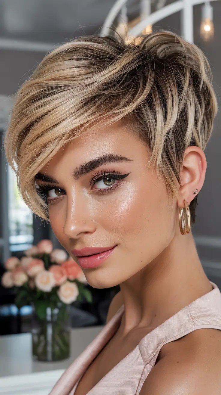24 Short Asymmetrical Pixie Haircuts 2026: Fresh, Modern & Ultra-Chic Ideas
