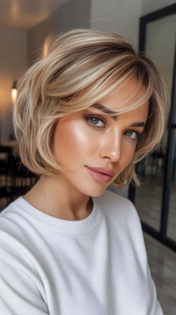 23 Cute Hairstyles for Round Faces 2026 – Trendy, Flattering & Modern ...