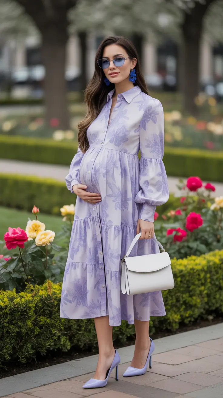 23 Light Spring Outfit for Pregnant Women 2026 That Feel Fresh, Comfortable, and Stylish