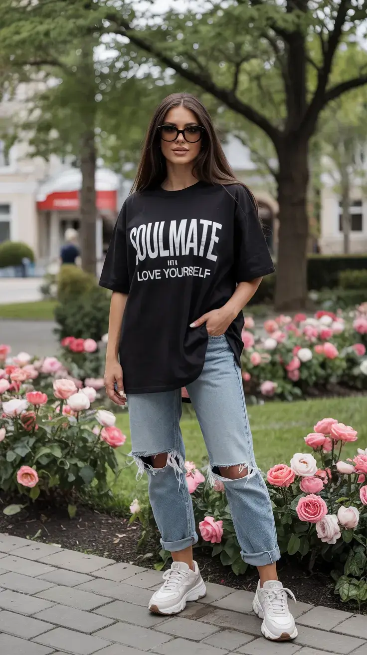 24 Stylish Spring Outfit with a T-Shirt for Women 2026: Trendy Casual Looks