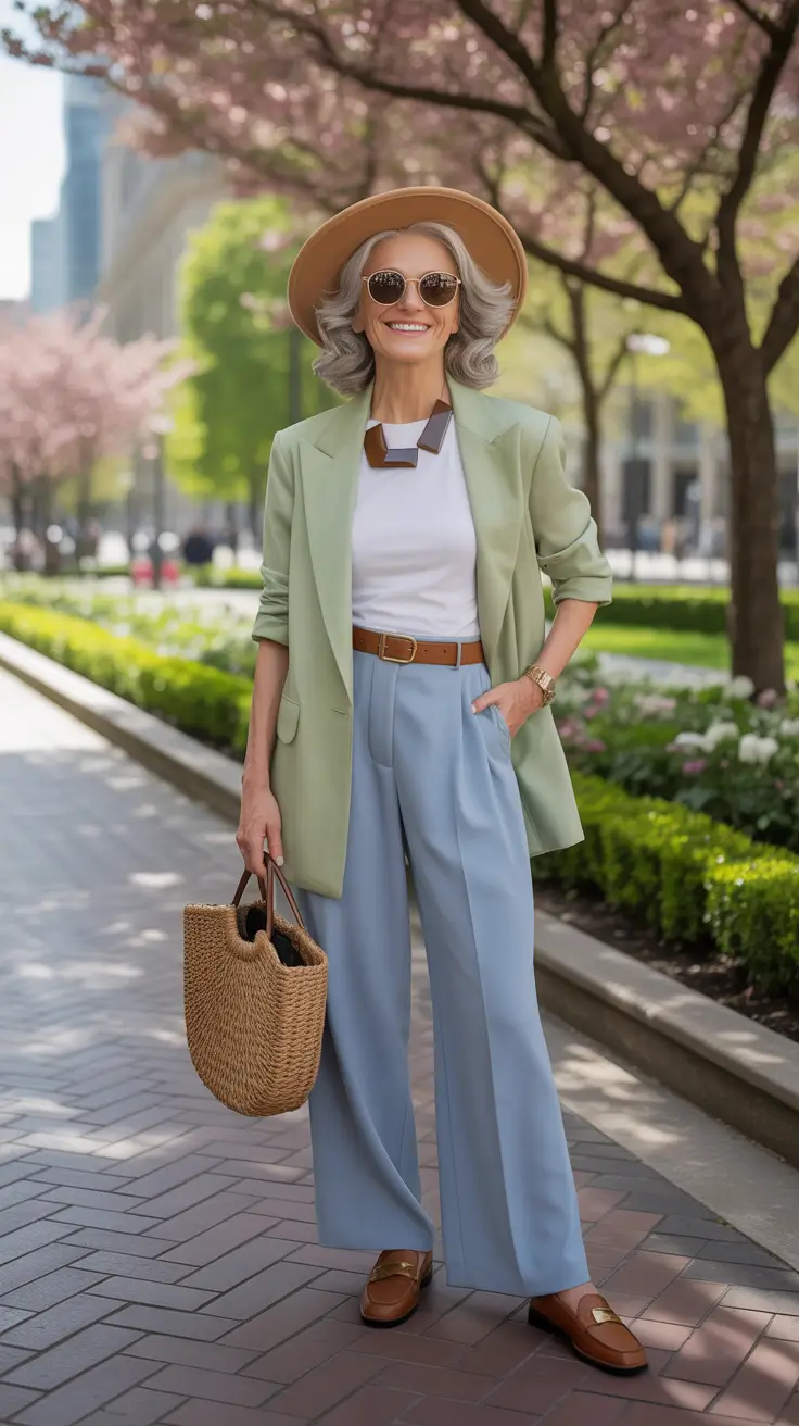 24 Gorgeous Spring Outfits for Women Over 60 2026 That Feel Fresh, Modern, and Effortless