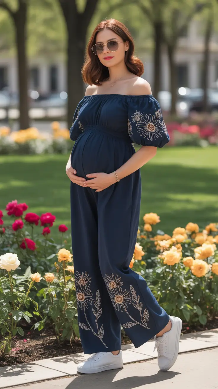 23 Light Spring Outfit for Pregnant Women 2026 That Feel Fresh, Comfortable, and Stylish