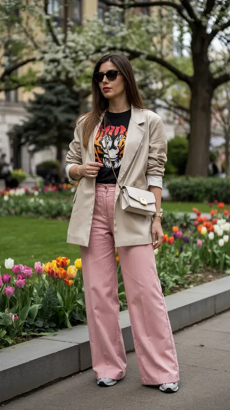 24 Trendy Spring Basic Outfits for 2026: Effortless Everyday Style