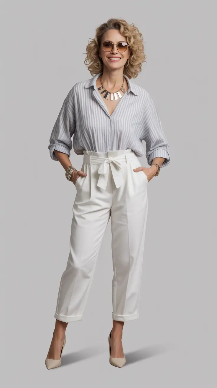 22 Gorgeous Spring Outfits for Women Over 40 2026 Who Know Their Style