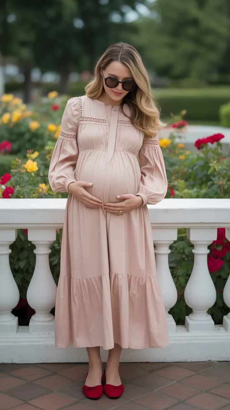 23 Light Spring Outfit for Pregnant Women 2026 That Feel Fresh, Comfortable, and Stylish