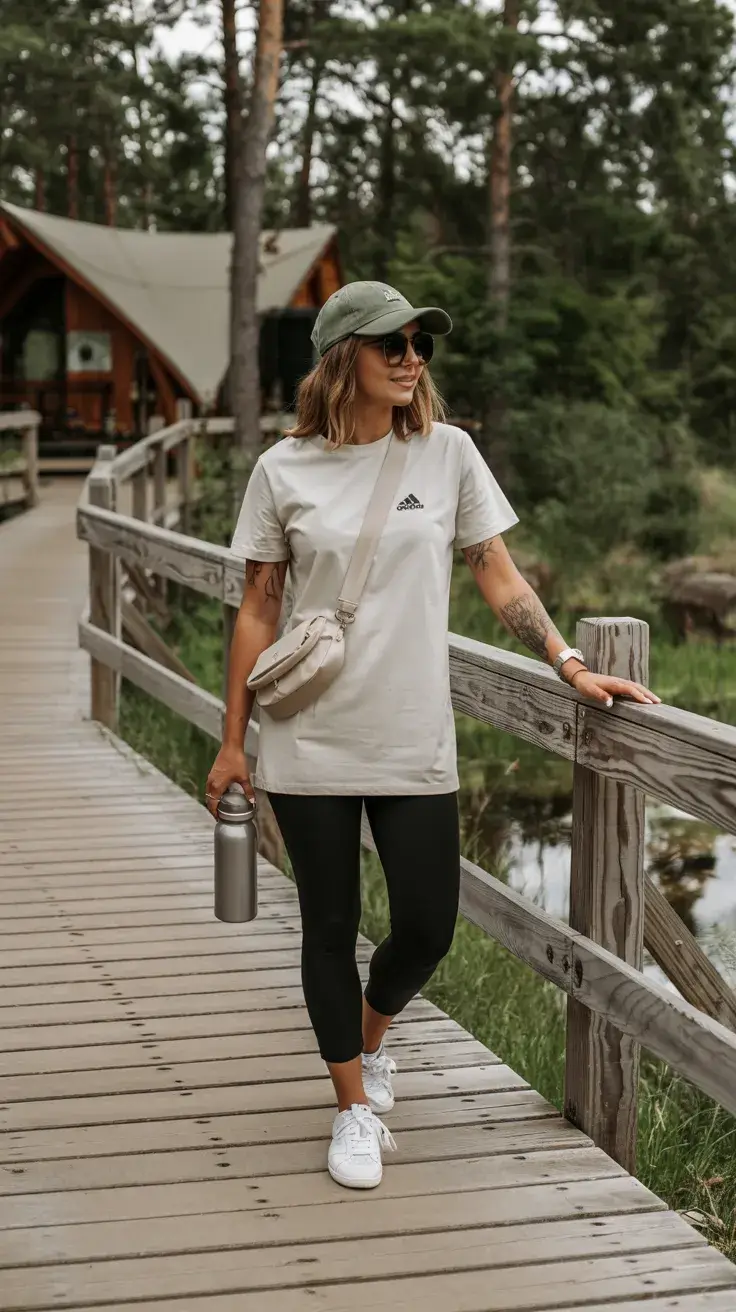 23 Trendy Camping Outfits for Spring 2026 That Are Comfortable and Chic