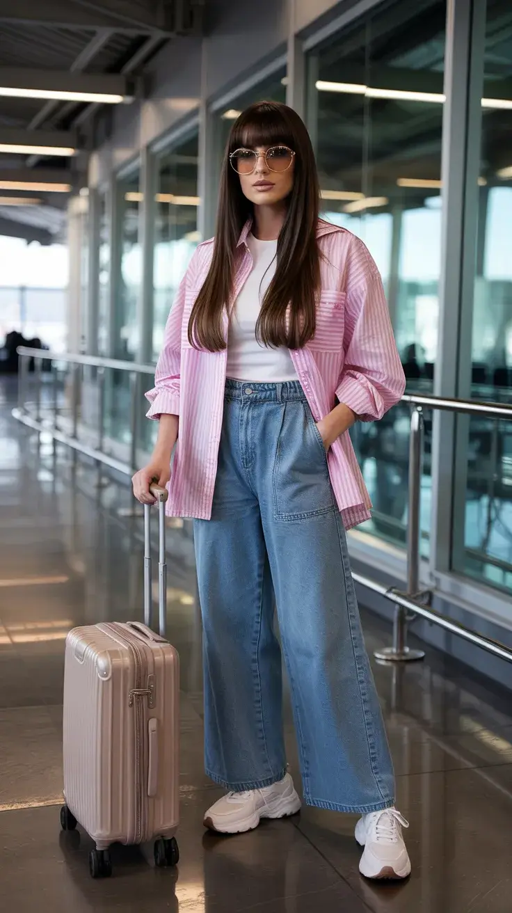 23 Comfortable Airport Spring Outfits 2026 for Stylish and Easy Travel