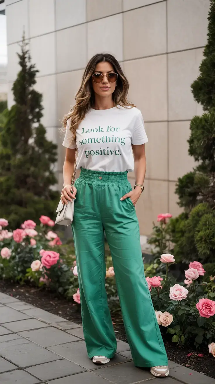 24 Stylish Spring Outfit with a T-Shirt for Women 2026: Trendy Casual Looks