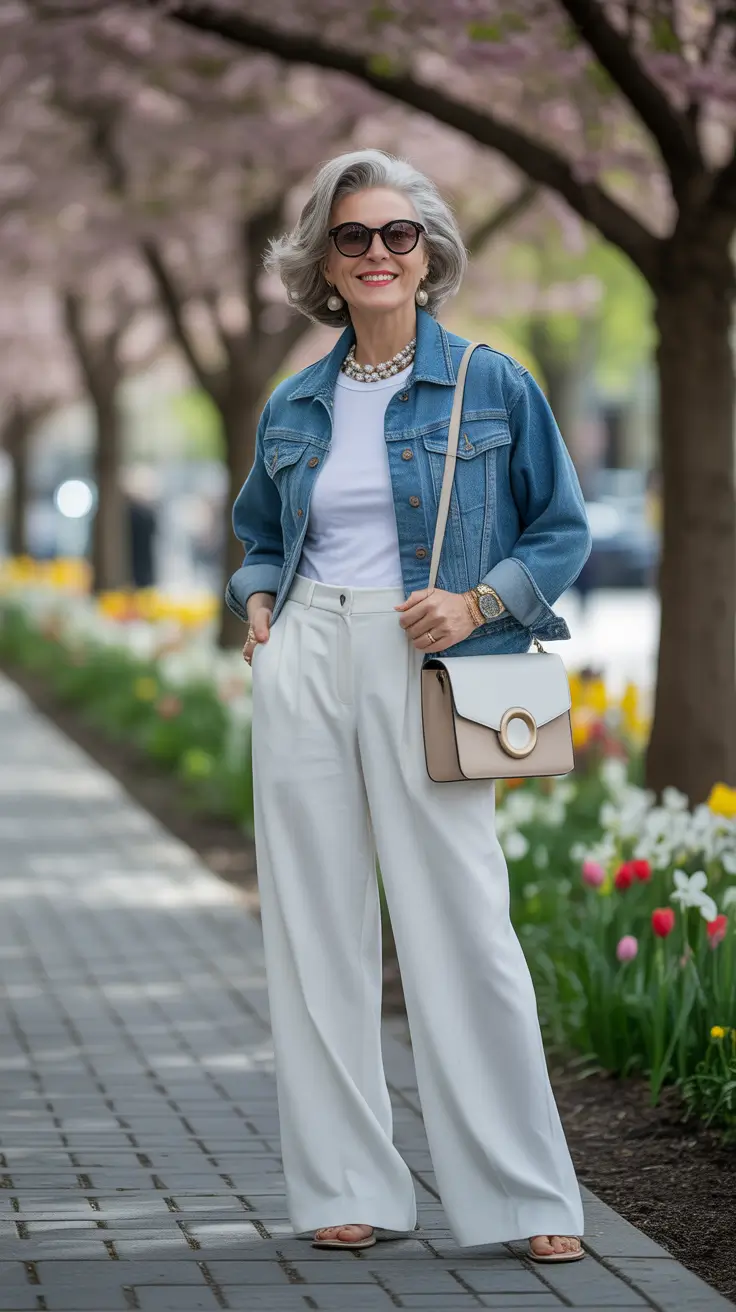 24 Gorgeous Spring Outfits for Women Over 60 2026 That Feel Fresh, Modern, and Effortless