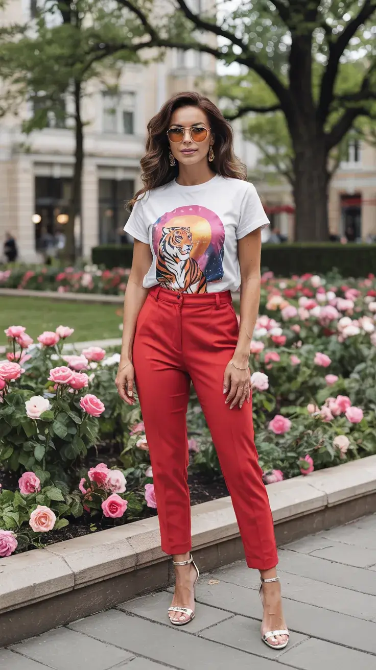 24 Stylish Spring Outfit with a T-Shirt for Women 2026: Trendy Casual Looks