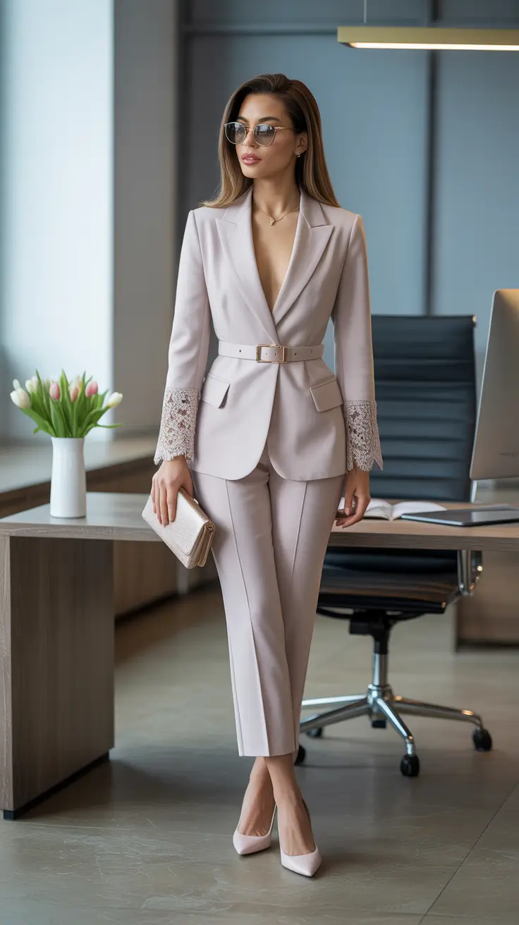 24 Professional Spring Office Outfits 2026 to Refresh Your Workwear Style