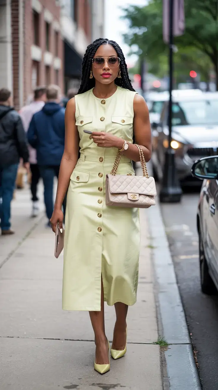 23 Glam Spring Outfits Black Women 2026: Chic Looks & Style Inspiration