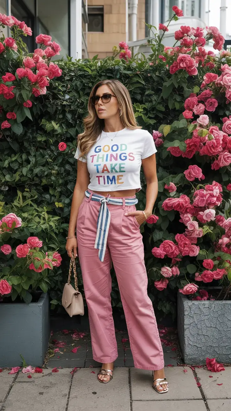 24 Stylish Spring Outfit with a T-Shirt for Women 2026: Trendy Casual Looks