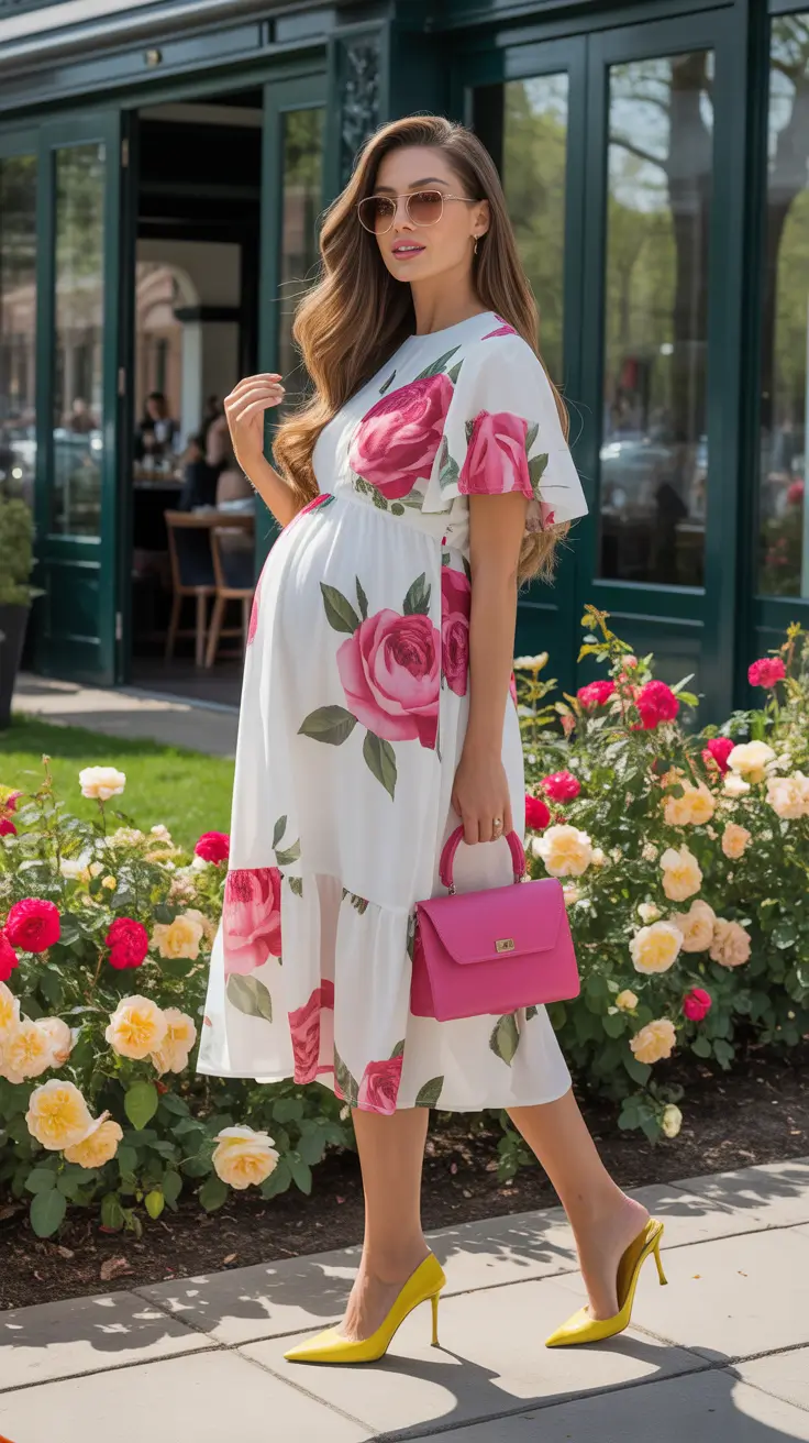 23 Light Spring Outfit for Pregnant Women 2026 That Feel Fresh, Comfortable, and Stylish