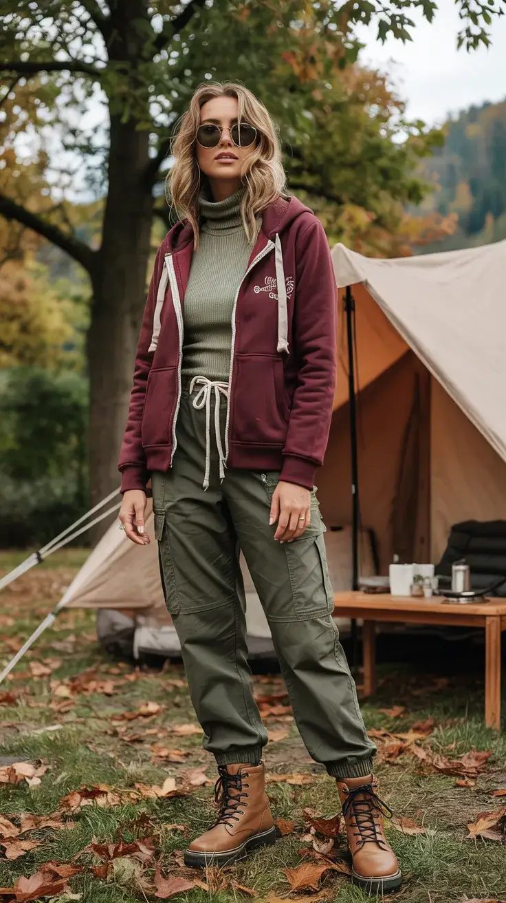 23 Trendy Camping Outfits for Spring 2026 That Are Comfortable and Chic