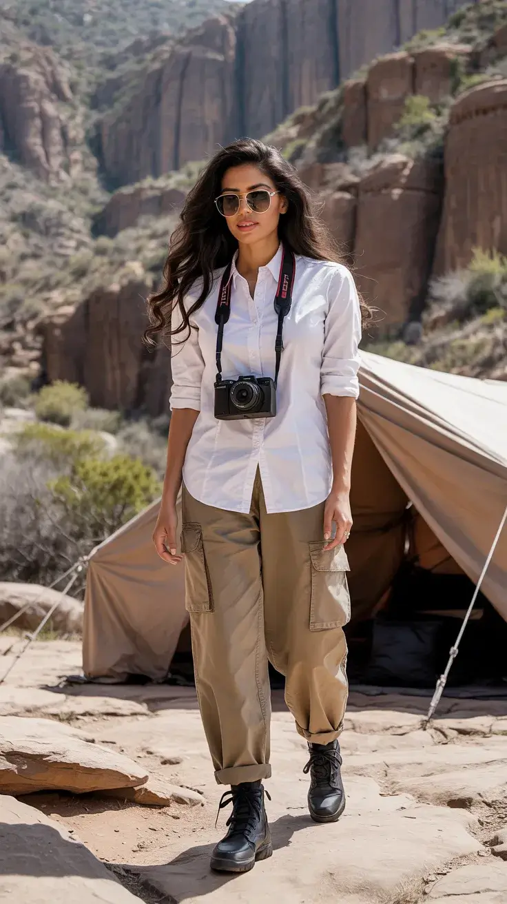 23 Trendy Camping Outfits for Spring 2026 That Are Comfortable and Chic