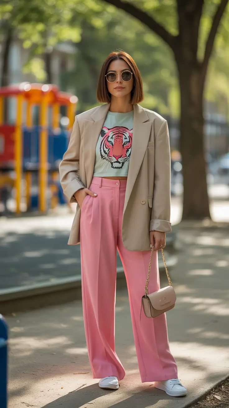 24 Classy Spring Mom Outfits 2026 for Effortless Everyday Style