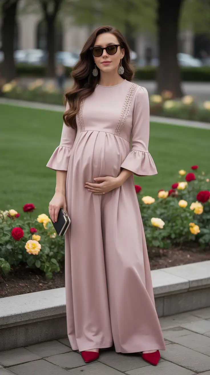 23 Light Spring Outfit for Pregnant Women 2026 That Feel Fresh, Comfortable, and Stylish