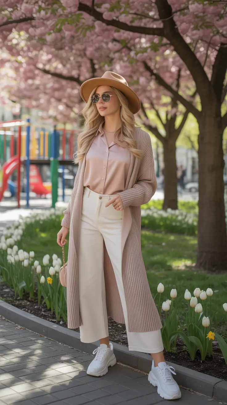 24 Classy Spring Mom Outfits 2026 for Effortless Everyday Style