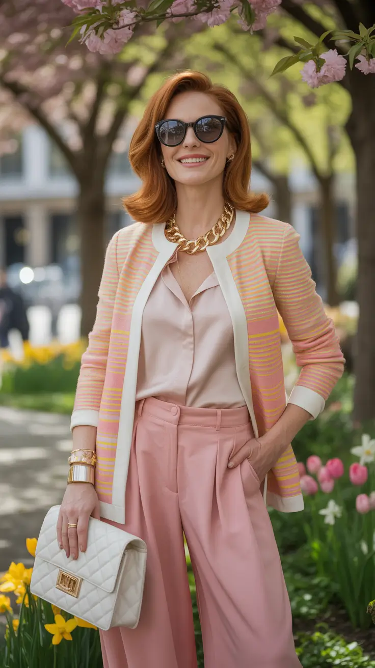 22 Gorgeous Spring Outfits for Women Over 40 2026 Who Know Their Style