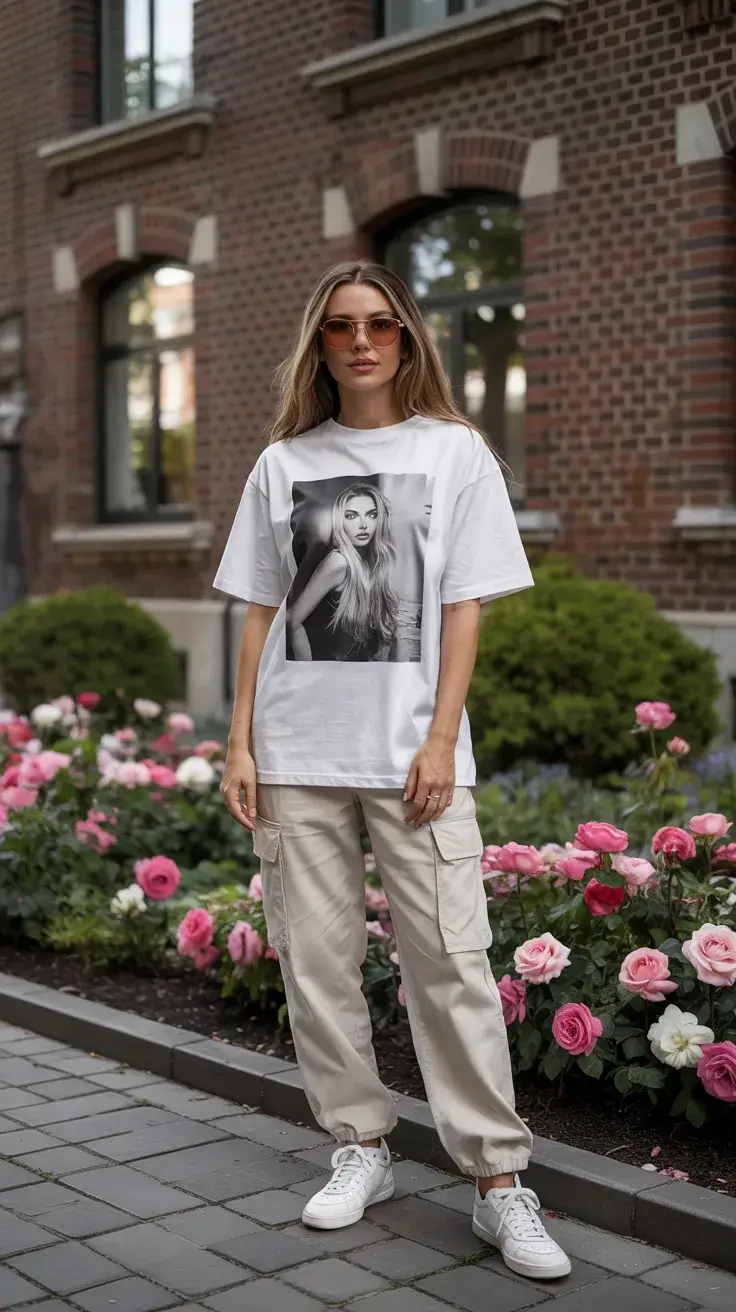 24 Stylish Spring Outfit with a T-Shirt for Women 2026: Trendy Casual Looks