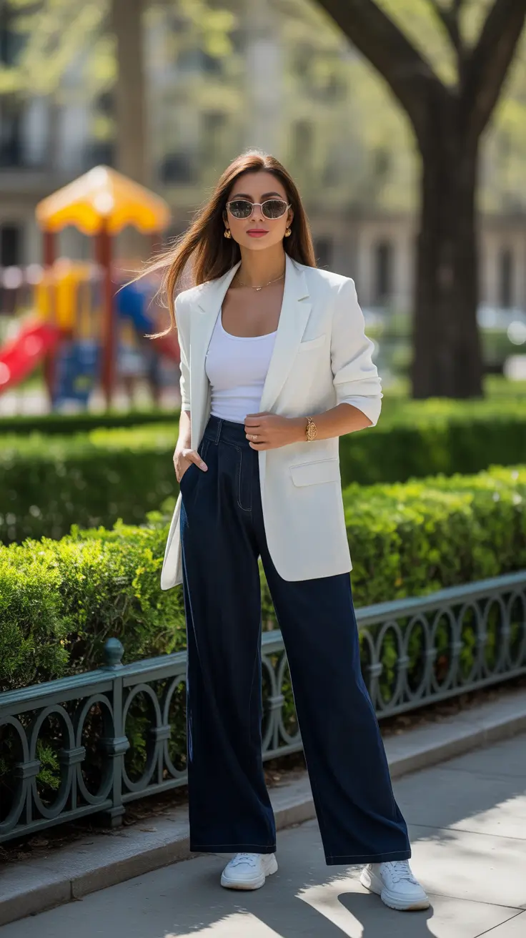 24 Classy Spring Mom Outfits 2026 for Effortless Everyday Style