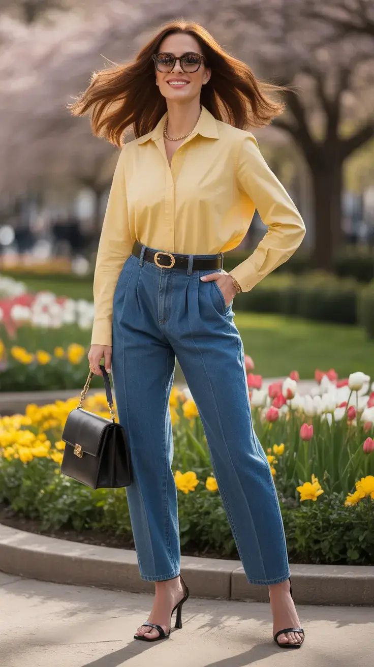 24 Stunning Spring Jeans Outfits 2026 for Effortless Style