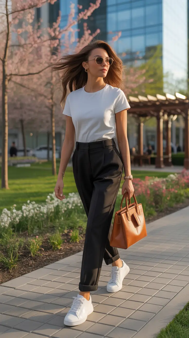 25 Spring Sneakers Outfit Ideas for 2026 That Feel Fresh, Modern, and Wearable